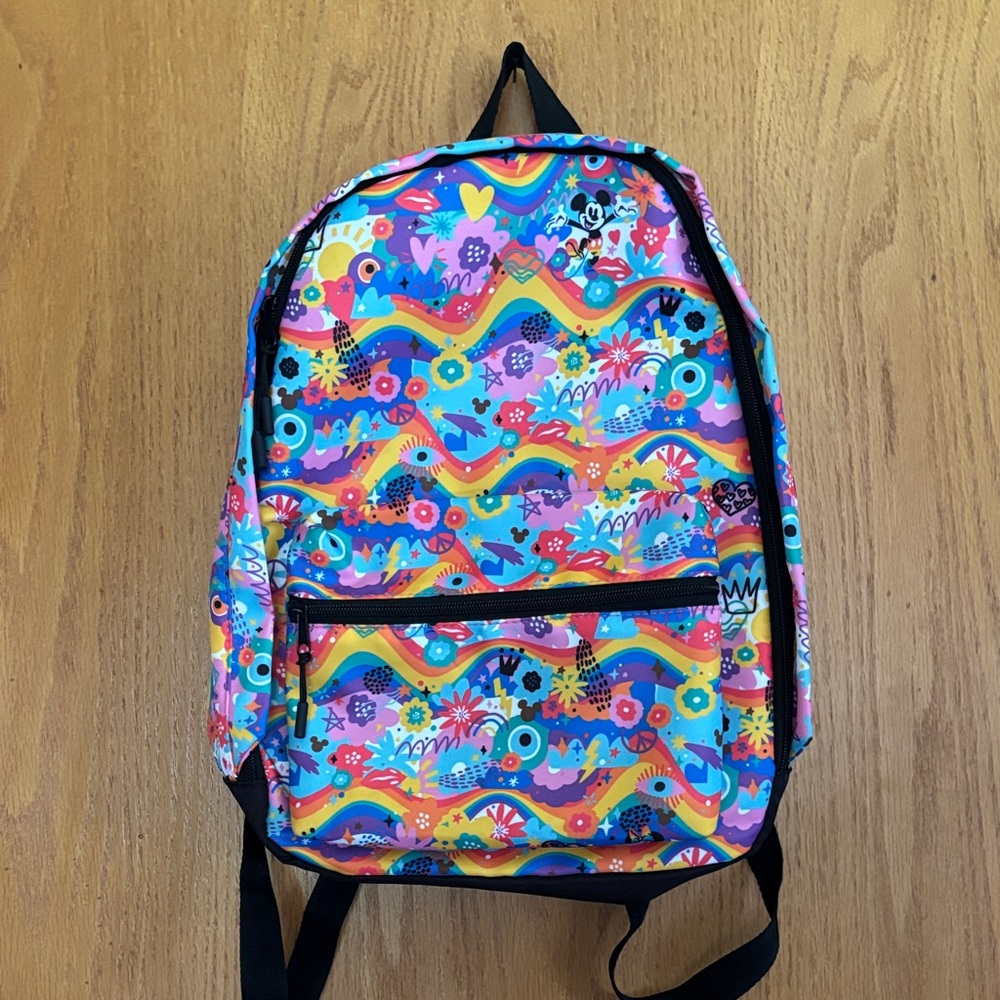 Disney Multicolor Patterned Backpack